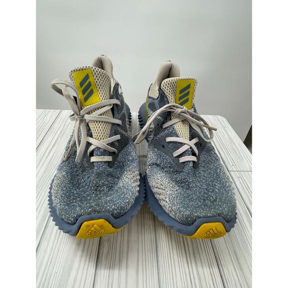 Adidas Men\'s AlphaBounce Beyond Running Shoes Size 10.5 Yellow‎ Blue Sneakers main image 2
